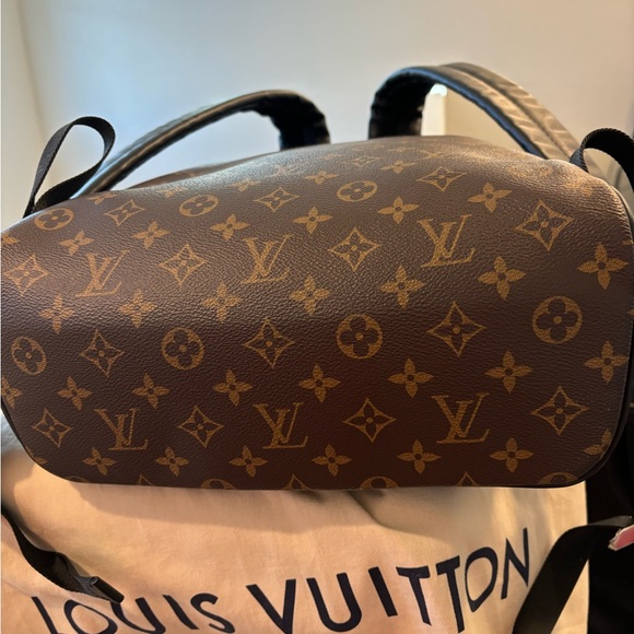 Louis Vuitton  Monogram Macassar NV Josh Backpack Authentic With Receipt - Picture 6 of 10